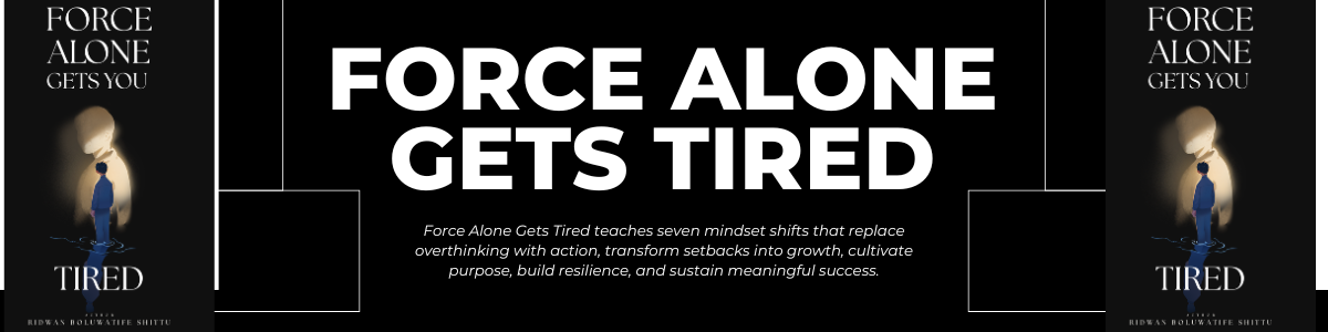 Force Alone Gets Tired